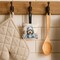 Edge Collections - 3.5" × 3.5" - Bergamasco Sheepdog Chef Hanging Fabric Ornament Decorative Door Knob Tree Hanger Soft Fabric - 1 Piece